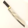 Machete tactical fixed knives hunting knife bushcfraft survival outdoor tools sharp blade  walnut handle steel 4116 kukri combat - Image 3