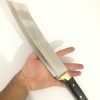 Machete tactical fixed knives hunting knife bushcfraft survival outdoor tools sharp blade  walnut handle steel 4116 kukri combat - Image 5
