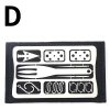 4pcs/ set  Survival Tool Card Survival Card-Multi Purpose Pocket Tool Stainless Steel Survival Camping Hiking Fishing Tools - Image 10